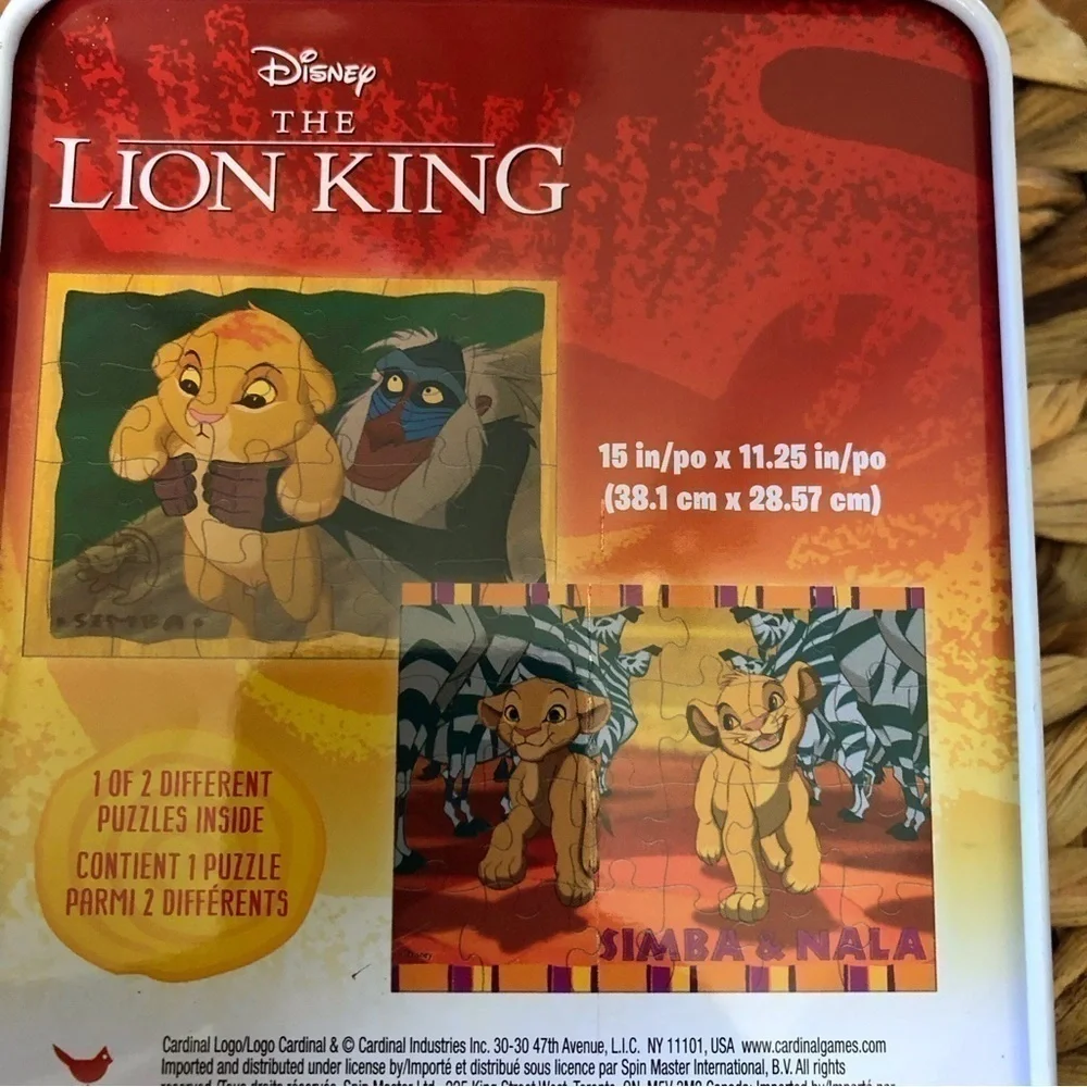 Disney: The Lion King Mystery Puzzle 24pc.